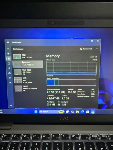Dell Latitude 5310 Laptop i7/32GB/512SSD/FHD Touch