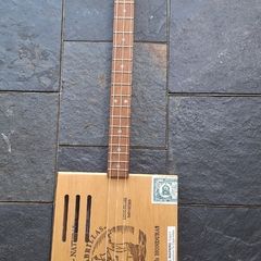 Chickenbone John Custom 3-String Cigar Box Guitar (2013) | Piezo Pickup | Handmade UK
