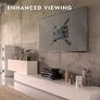 TV Wall Bracket Mount for 24-60 Inch Screens, VESA 100x100mm up to 400x400mm, Tilts Swivels & Extends for Flat & Curved TVs, Includes Spirit Level, Weight Capacity 36.2kg (HDTV-E) Image 8