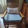 Wooden Rocking Chair Image 5