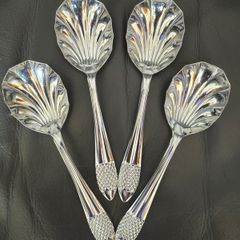 Chromepride Chrome  Plate on Nickel  Vintage Set Sheffield England  Spoons