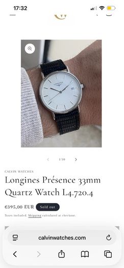 Longines Presence Watch