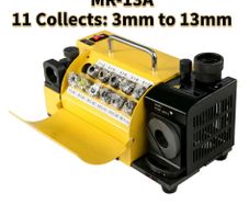 Drill Bits Sharpener MR-13A MR-13B MR-20G Sharpening Angle Grinder W/ 11PCS 18 PCS ER20 ER25 Collects for Cutter Grinding