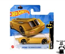 Hot Wheels Gold Batman Batmobile Animated Series Diecast Car Brand New Sealed