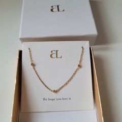 18k Gold plated stainless steel necklace