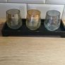Smoked Glasses Tealight Holder Image 2