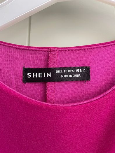 cerise dress