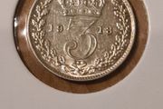 Siver George V 3d , 1913 Gem!