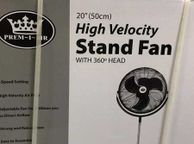 main image for ad 20" Floor Standing High Velocity Fan