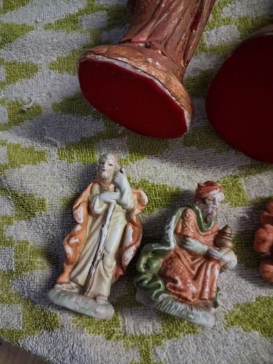 vintage nativity figures