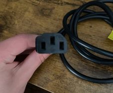 Standard 3 Pin UK/Ireland Power Cable  1.8m