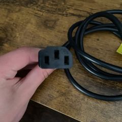Standard 3 Pin UK/Ireland Power Cable  1.8m