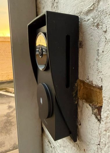 Rain Cover and Speaker Hub Wall Mount for the Aqara G4 / G410 Doorbells