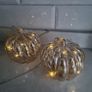 Glass Light-Up Pumpkins X 2 Image 5