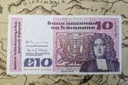 10 Pound B Series 02/02/81 Irish Note