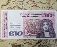 10 Pound B Series 02/02/81 Irish Note