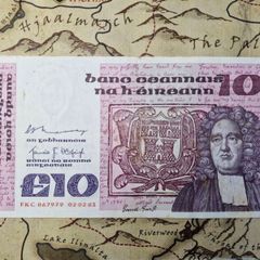 10 Pound B Series 02/02/81 Irish Note