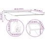 Retractable Awning Manual Multicolour 350 x 250 cm Fabric Image 4