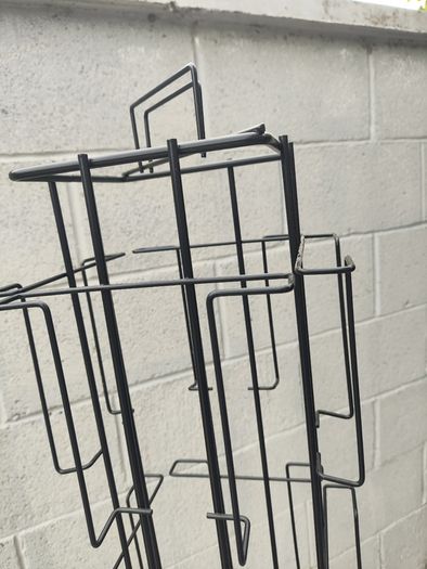 Postcard display rack