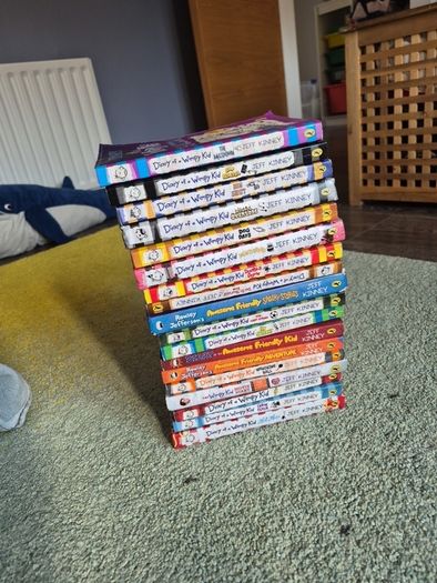 diary of a whimpy kid books