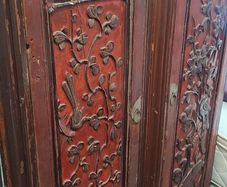 Antique Indian Linen Press