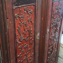Antique Indian Linen Press