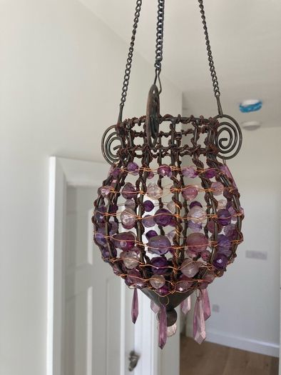 Tea Candle Holder - Hanging
