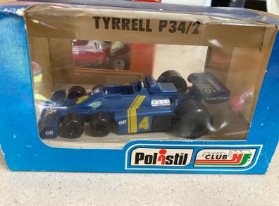 Tyrrell P34/2 Formula 1 Scale 1:32 Polistil 1977