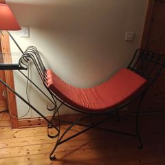 cast iron chair