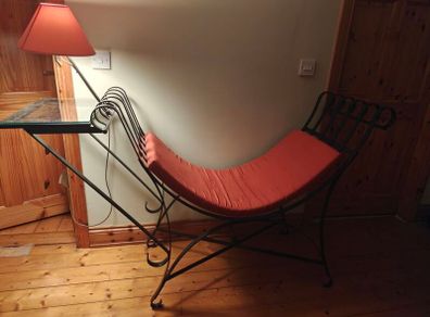 cast iron chair