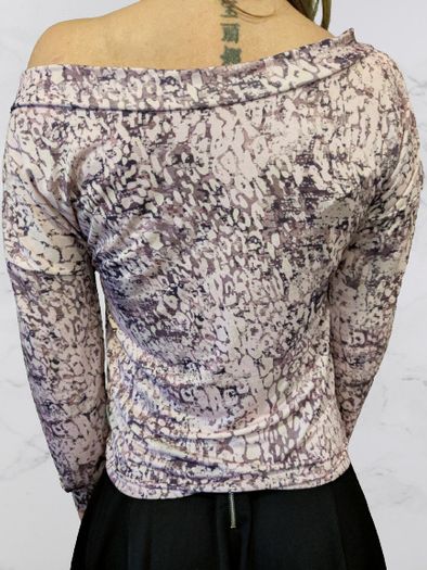 Animal-patterned blouses