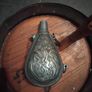 antique gun powder flask Image 3