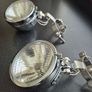 Highway Hawk 4.5 spot lamps for motorbike Image 2