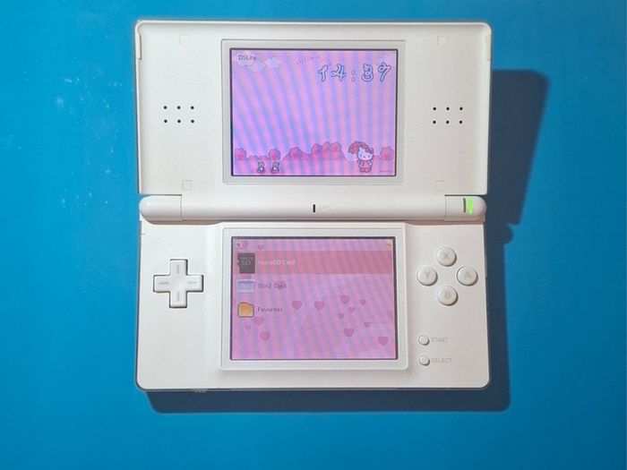 DS Lite with R4 Cartridge