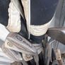 vintage golf clubs bag and woods Image 3