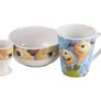 Monsters University Kids Disney 3 Piece Ceramic Breakfast Set Bowl Mug And Egg Cup Childrens Breakfast Set New in Box Image 3