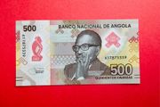 Angola. 500  Kwanzas . 2020 Pick  161a Polymer / Plastic ( Uncirculated )