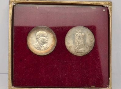 Ireland 1966 Silver 10 Shilling 2 Coins in Presentation Holder