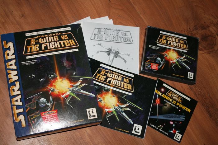 Vintage Games collection , STAR WARS , Star Craft etc