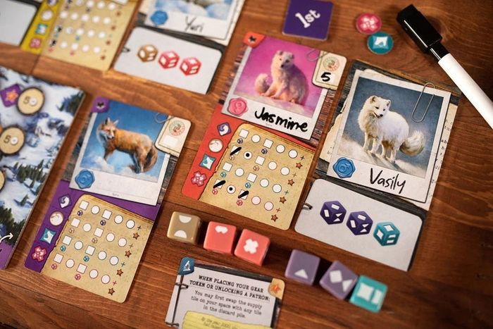 Fox Experiment: Kickstarter Edition + 5-6 Player Expansion + Neoprene Mats