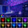 LED Galaxy Ocean Wave Star Projector Night Light Bluetooth Music Speaker Party Image 4