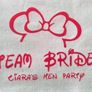 Hen Party T-Shirt iron on decals. Image 2