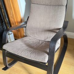 IKEA Rocking-chair, black-brown frame