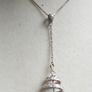 Vintage Sterling Silver 925  Pendant Necklace length 16" - 19,7g Image 2
