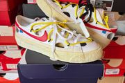 Nike Blazer Low Off White University Red DH7863-100 Custom