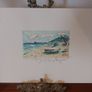 Fantastic Limited-Edition Hand-Signed Lithograph Print of a Caribbean Scene at Grand Case, Saint Martin by the Renowned French Artist Alexandre Minguet (1937-1996), #657/1000 Image 2
