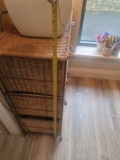 Wicker Storage Unit