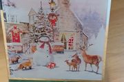 Lovely Winterly Scene Tealight Holder