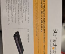 USB-C Multiport Adapter (StarTech)  Brand New Sealed