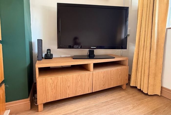 Oak Effect IKEA TV Stand